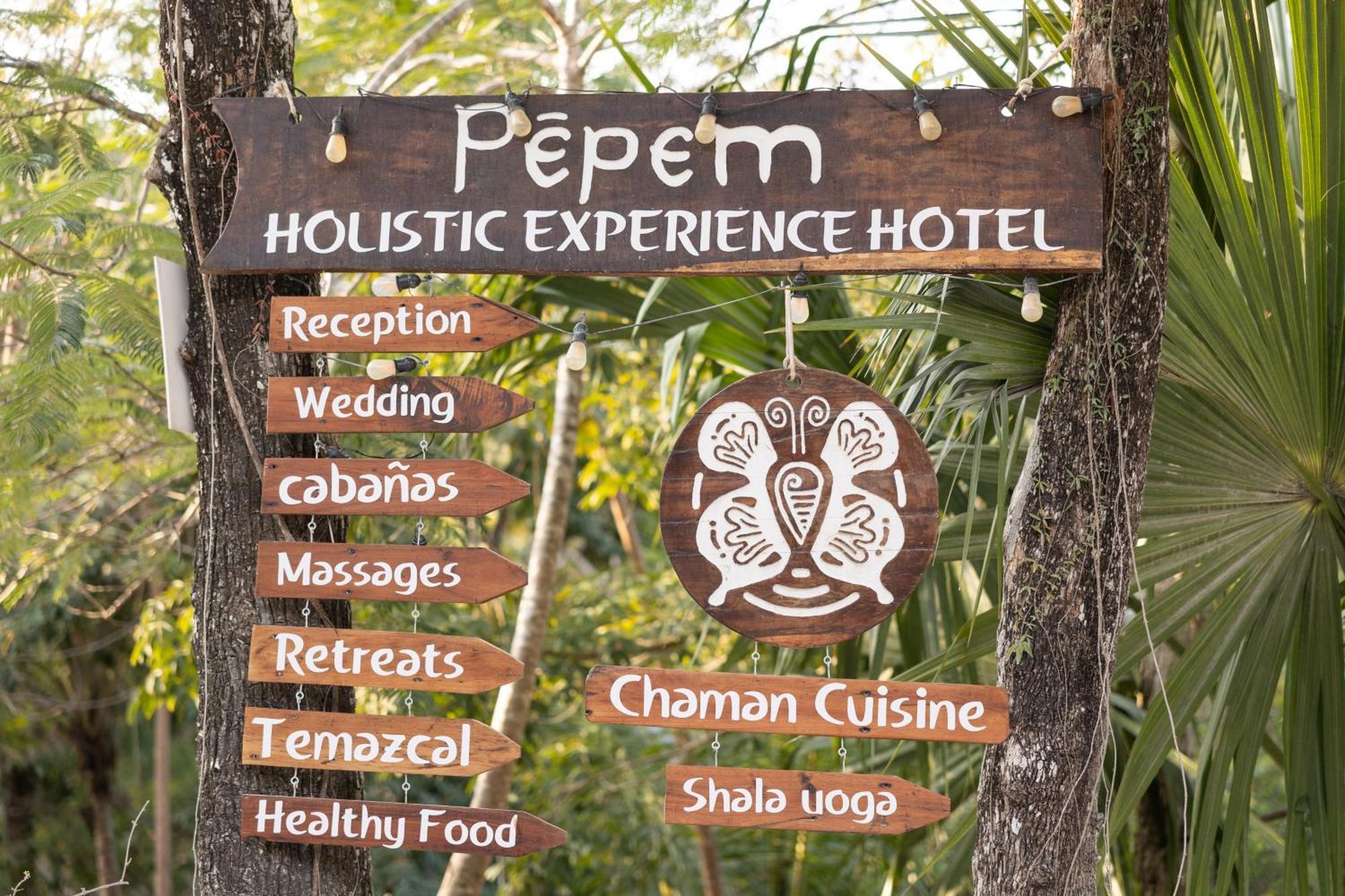 Pepem Holistic Experience - Peaceful Retreat Near Tulum (Adults Only) Vila Exterior foto
